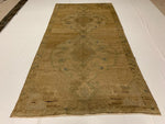 5x10 Ivory Turkish Tribal Runner