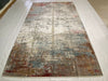 8x11 White and Multi-color Turkish Antep Rug