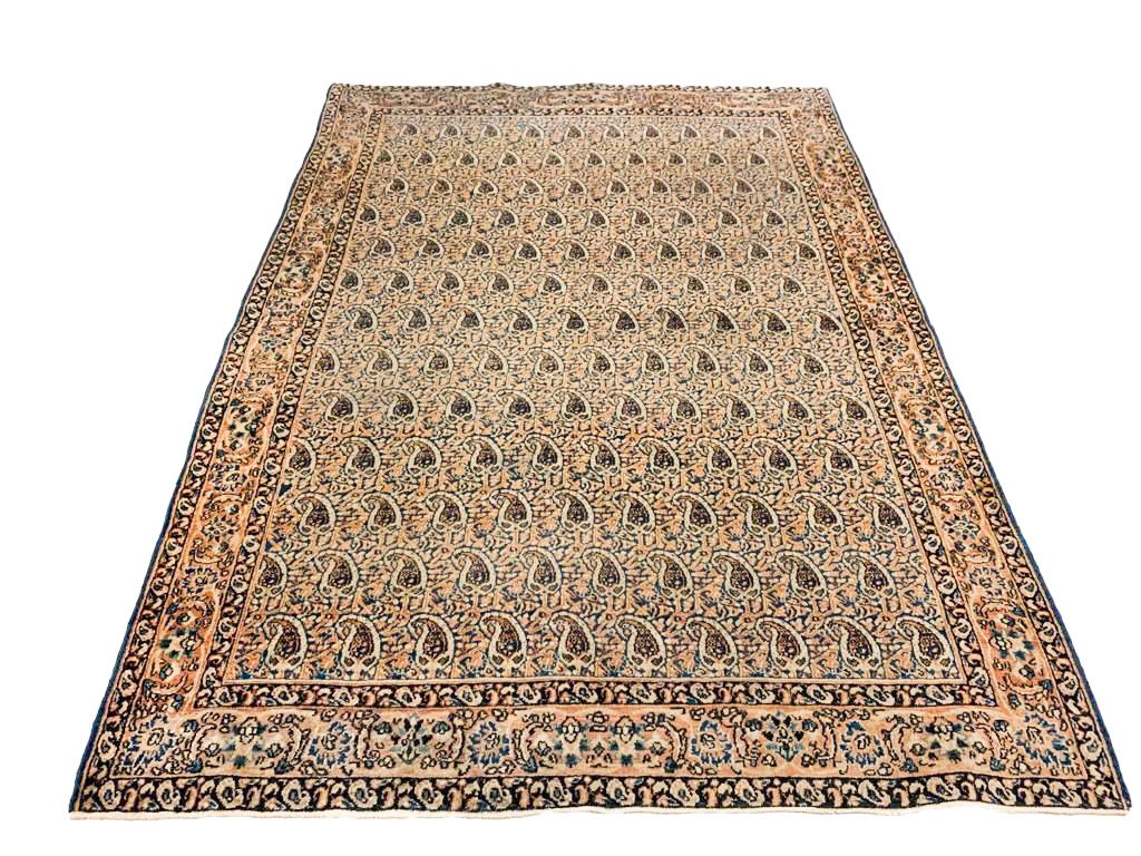 4x6 Gold and Gold  Persian Rug