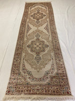 3x10 Ivory and Beige Turkish Antep Runner