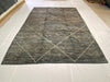 8x10 Gray and Multicolor Modern Contemporary Rug