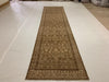 3x13 Brown and Beige Persian Runner