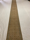 2x20 Beige And Blue Persian Traditional Runner