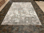 7x10 Red and Blue Turkish Antep Rug