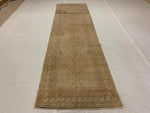 3x11 Beige and Brown Persian Runner