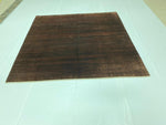 6x6 Brown and Red Modern Contemporary Rug