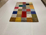 5x8 Multicolor Modern Contemporary Rug