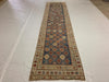 3x12 Blue and Ivory Persian Runner