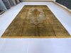 8x11 Silver and Gold Turkish Antep Rug