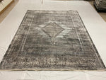 8x10 Silver and Gray Turkish Antep Rug