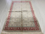 5x8 Gray and Multicolor Turkish Antep Rug