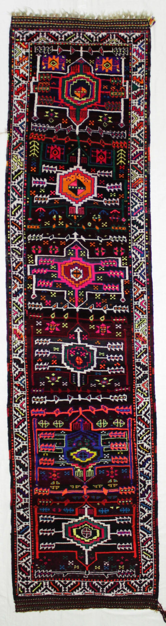 3x11 Multicolor Turkish Tribal Runner