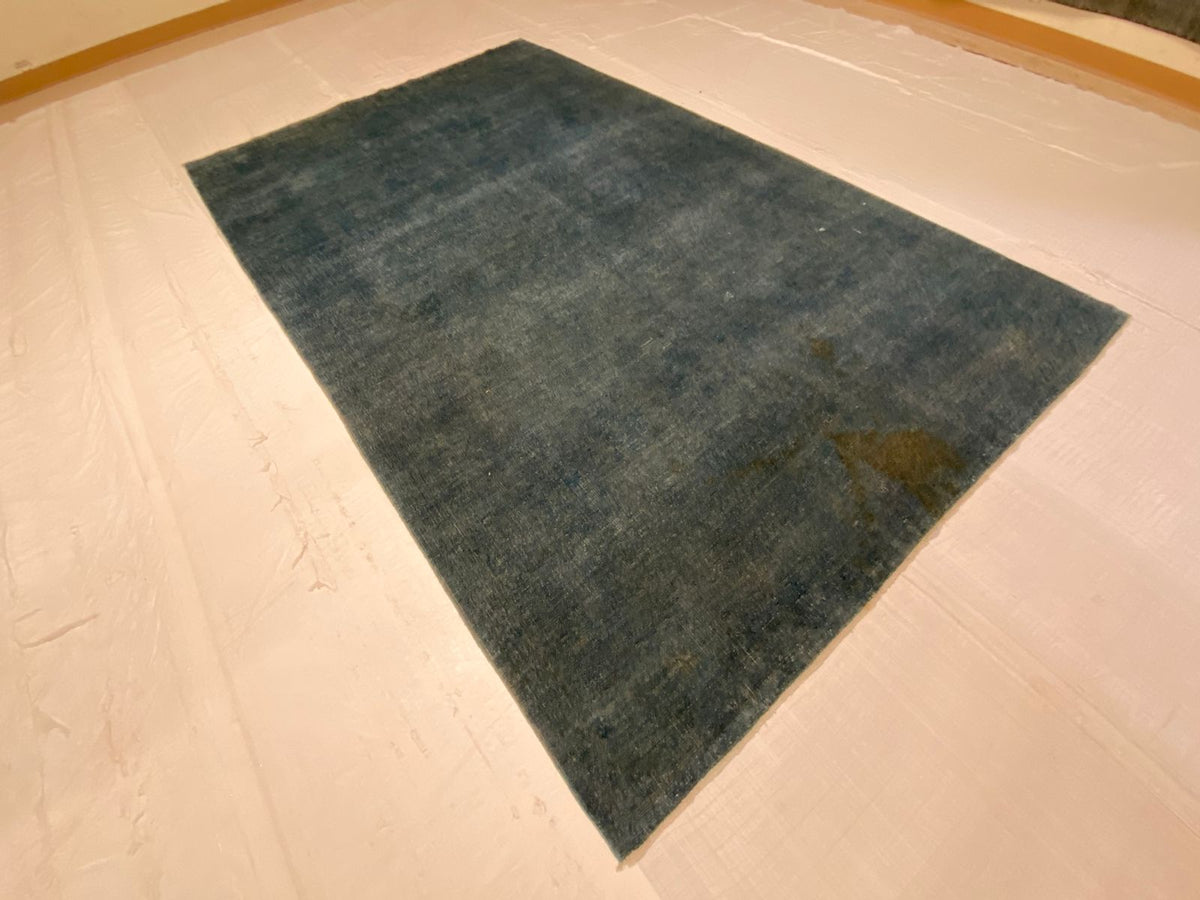 6x10 Navy and Blue Modern Contemporary Rug