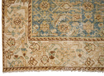 3x13 Beige and Blue Persian Tribal Runner