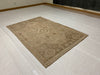 5x7 Beige and Brown Persian Rug