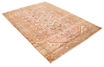 5x7 Pink and Brown Persian Rug