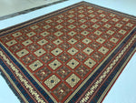 8x12 Multicolor Turkish Patchwork Rug