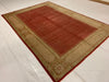 7x10 Red and Gold Turkish Traditional Rug
