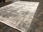 7x10 Gray and Gold Turkish Antep Rug