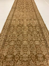 3x13 Brown and Beige Persian Runner