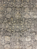 5x7 Silver and White Turkish Antep Rug
