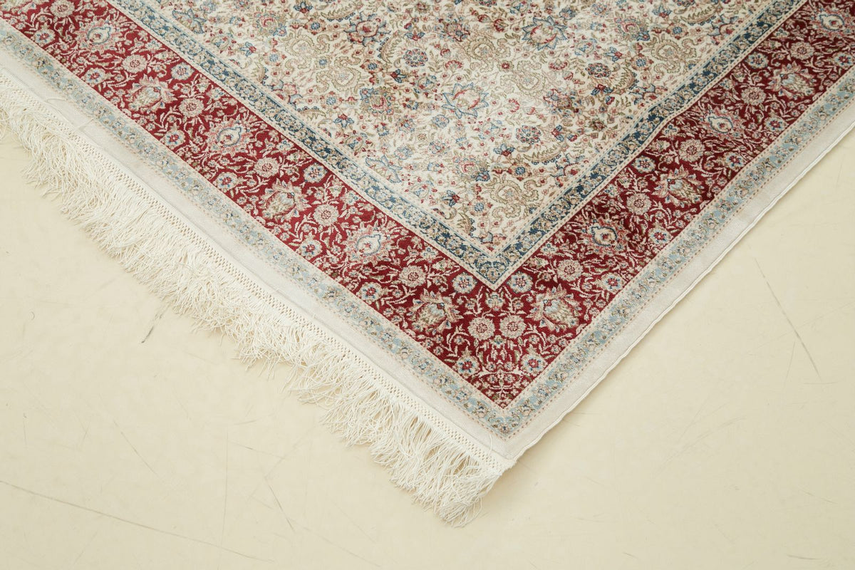 3x10 Ivory and Red Turkish Antep Runner