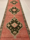 3x10 Pink and Brown Turkish Tribal Runner