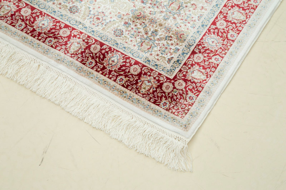 3x10 Ivory and Red Turkish Antep Runner