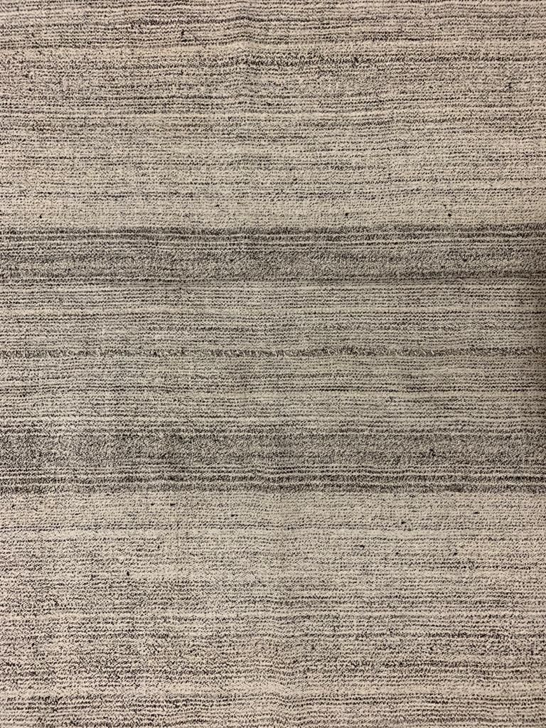 7x10 Beige and Gray Turkish Tribal Rug