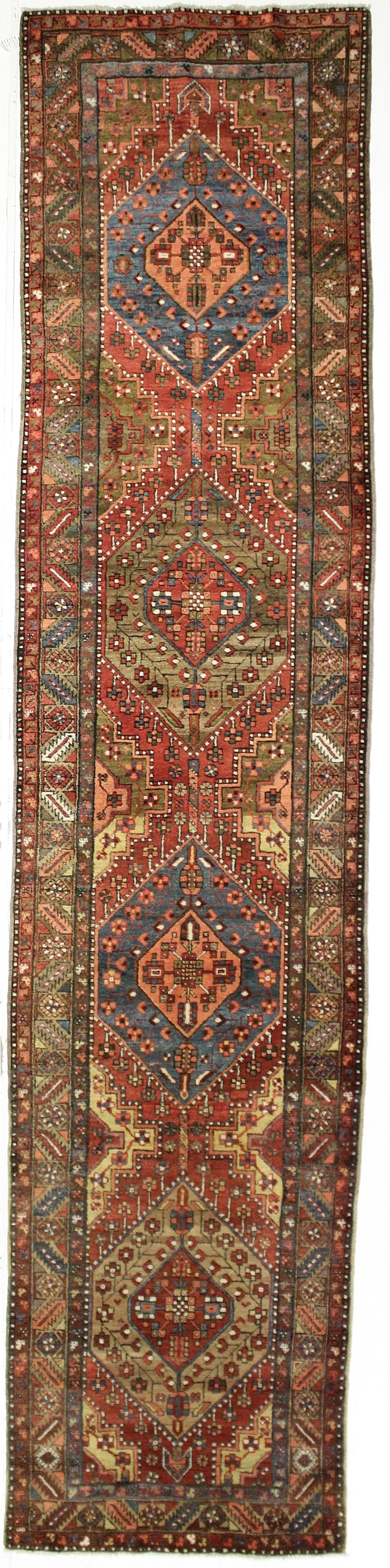 4x16 Multicolor Persian Runner