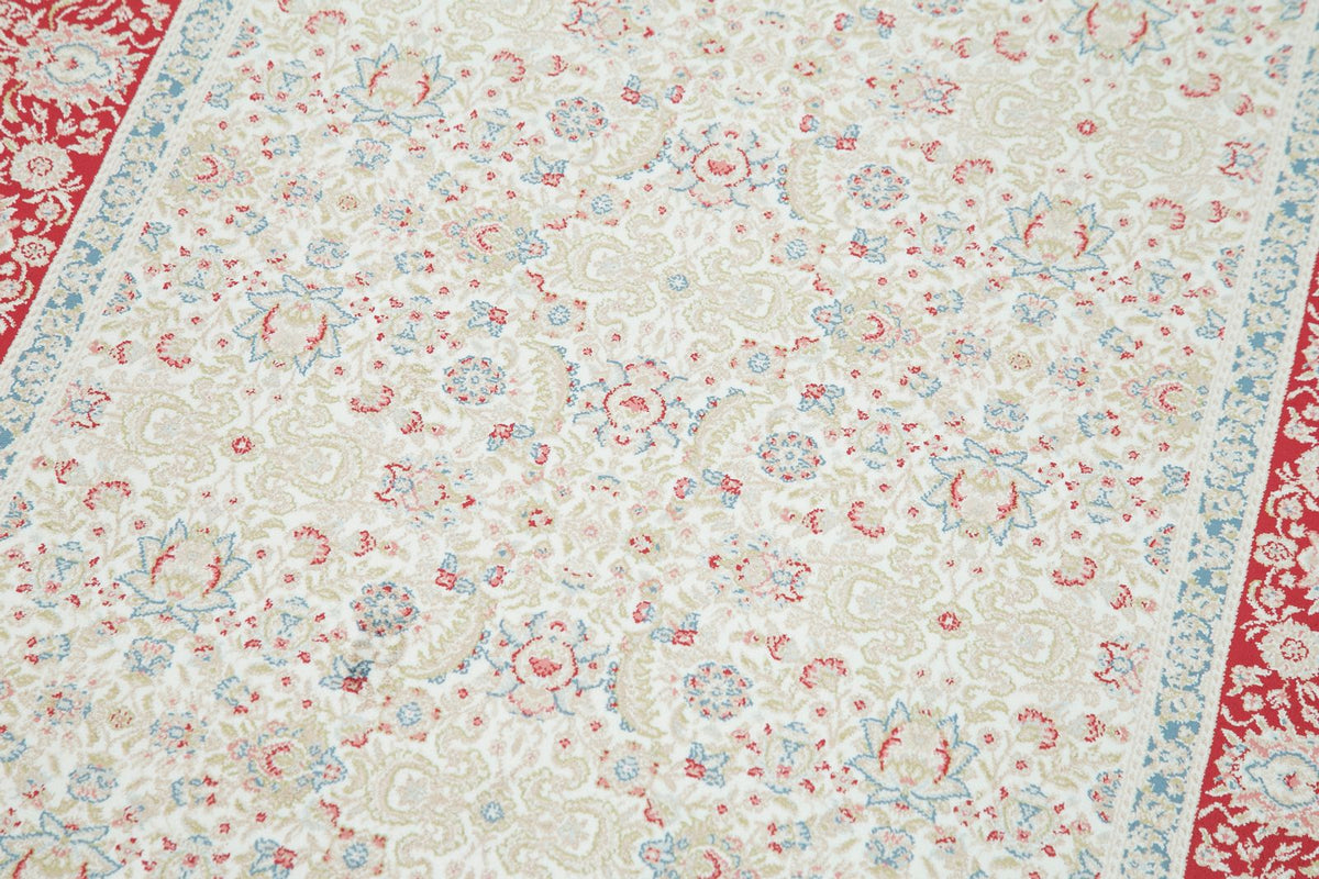 3x10 Ivory and Red Turkish Antep Runner