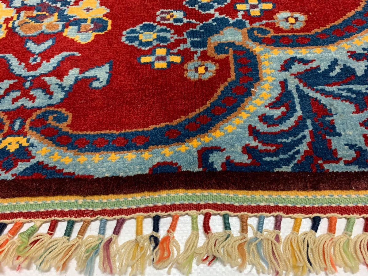 7x10 Multicolor Turkish Patchwork Rug