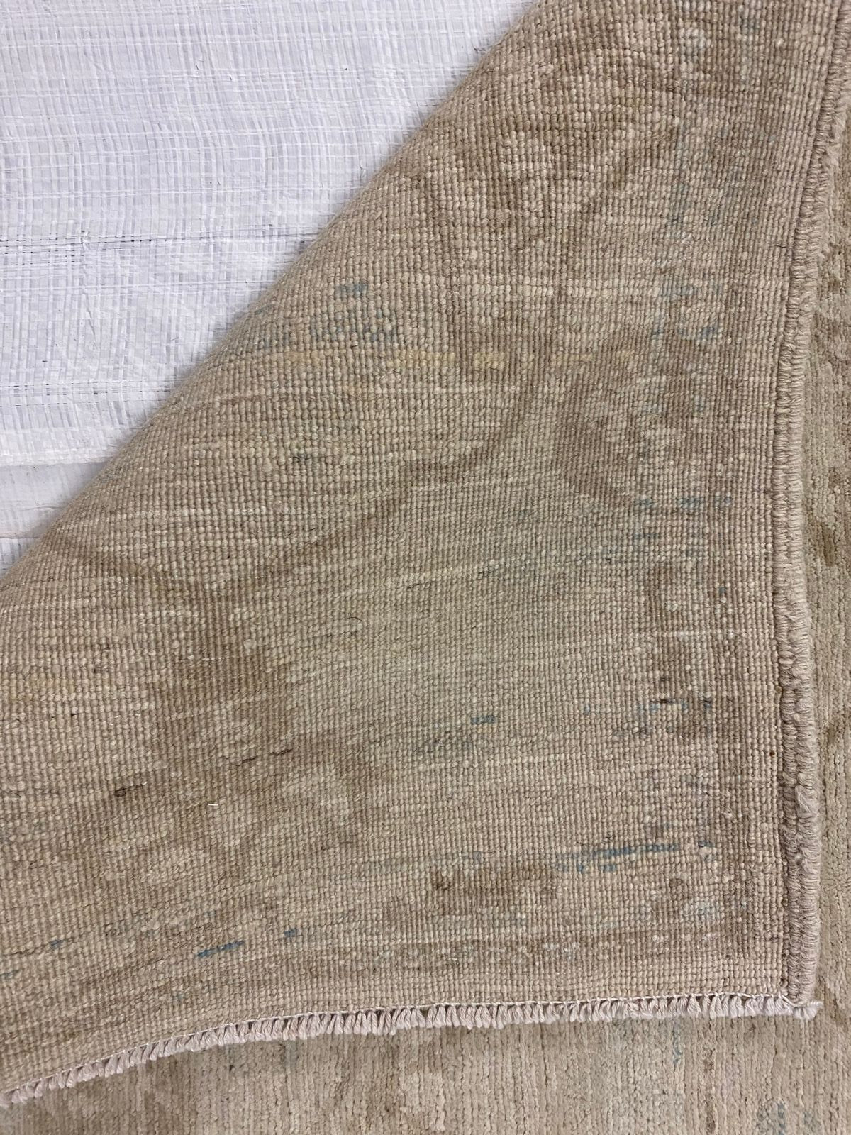 3x9 Ivory and Beige Persian Runner