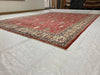 8x11 Beige and Red Kazak Tribal Rug