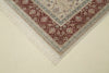 5x8 Beige and Red Turkish Antep Rug