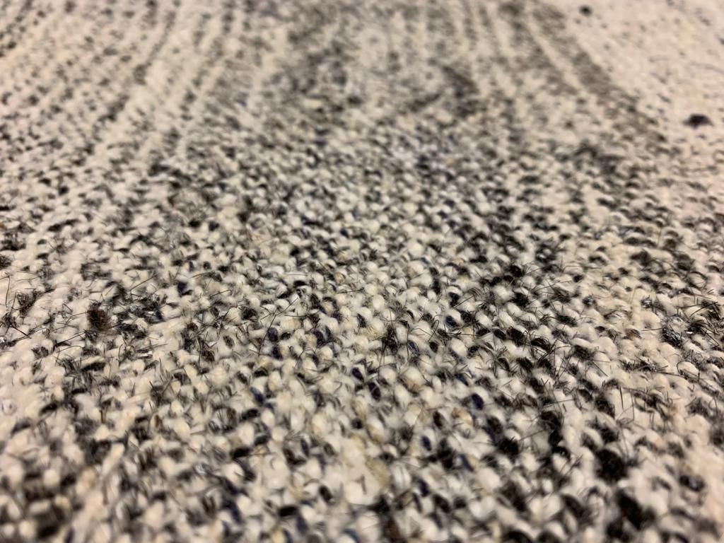 7x10 Beige and Gray Turkish Tribal Rug