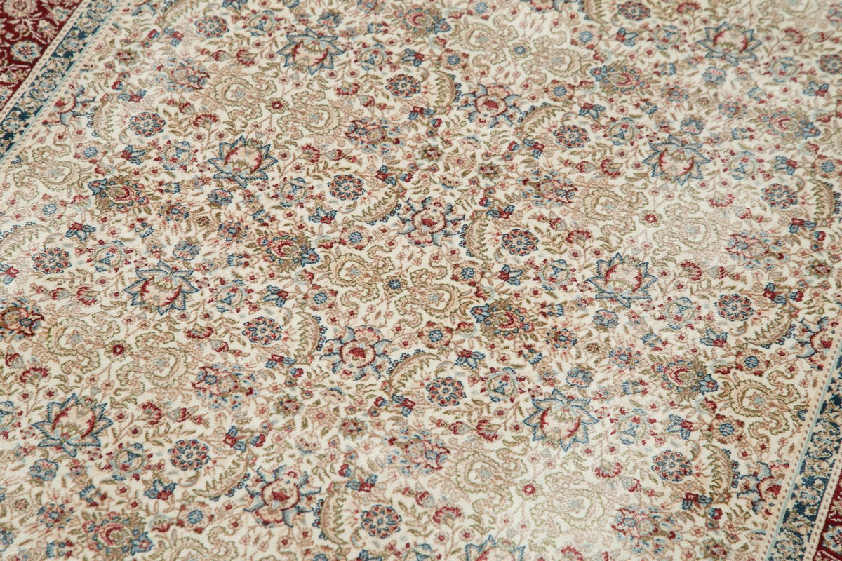 3x10 Ivory and Red Turkish Antep Runner