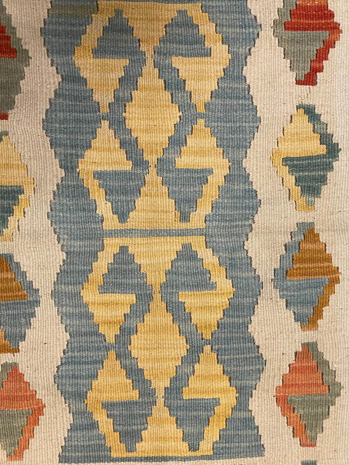 2x3 Multicolor Turkish Tribal Rug