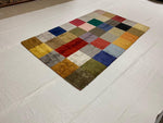 5x8 Multicolor Modern Contemporary Rug