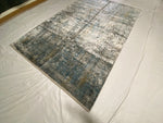 6x10 Blue and White Turkish Antep Rug