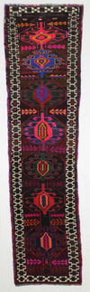 3x11 Multicolor Turkish Tribal Runner