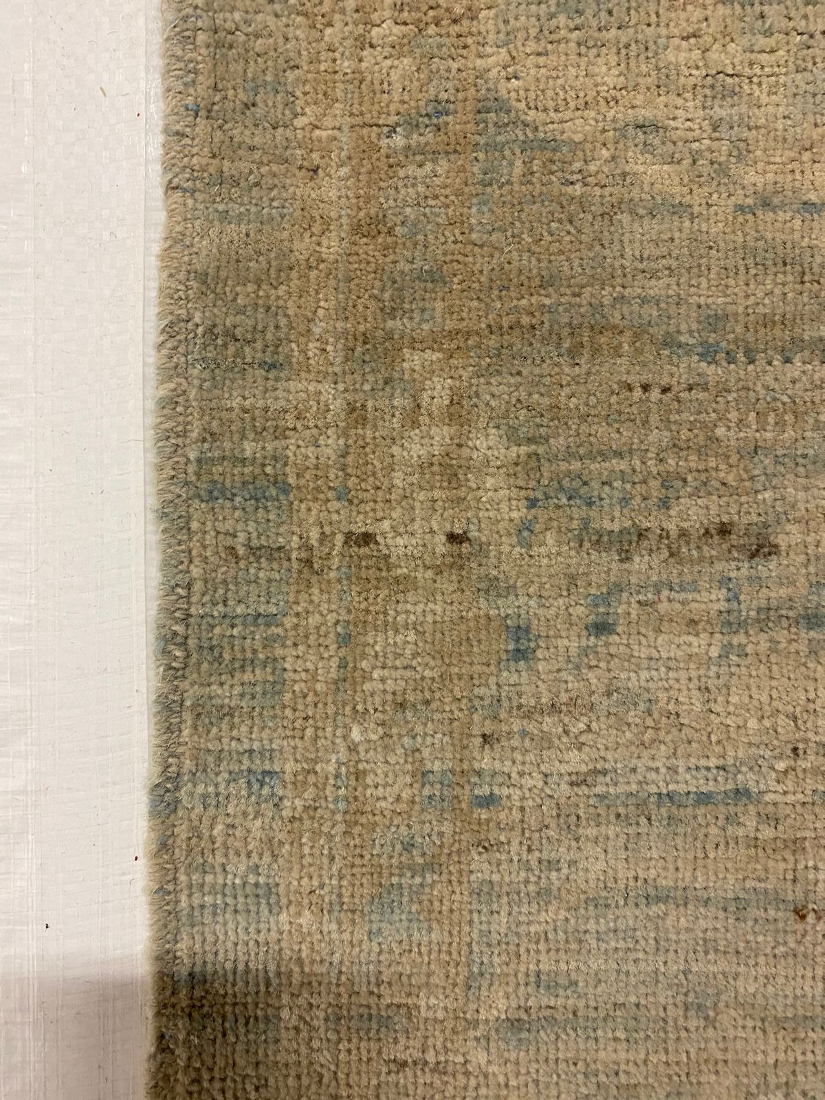 6x9 Blue and Ivory Persian Rug