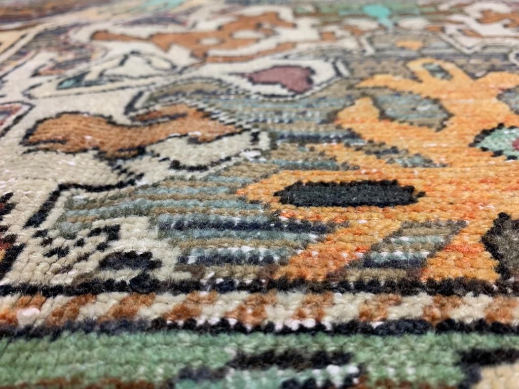 4x8 Multicolor Turkish Tribal Rug