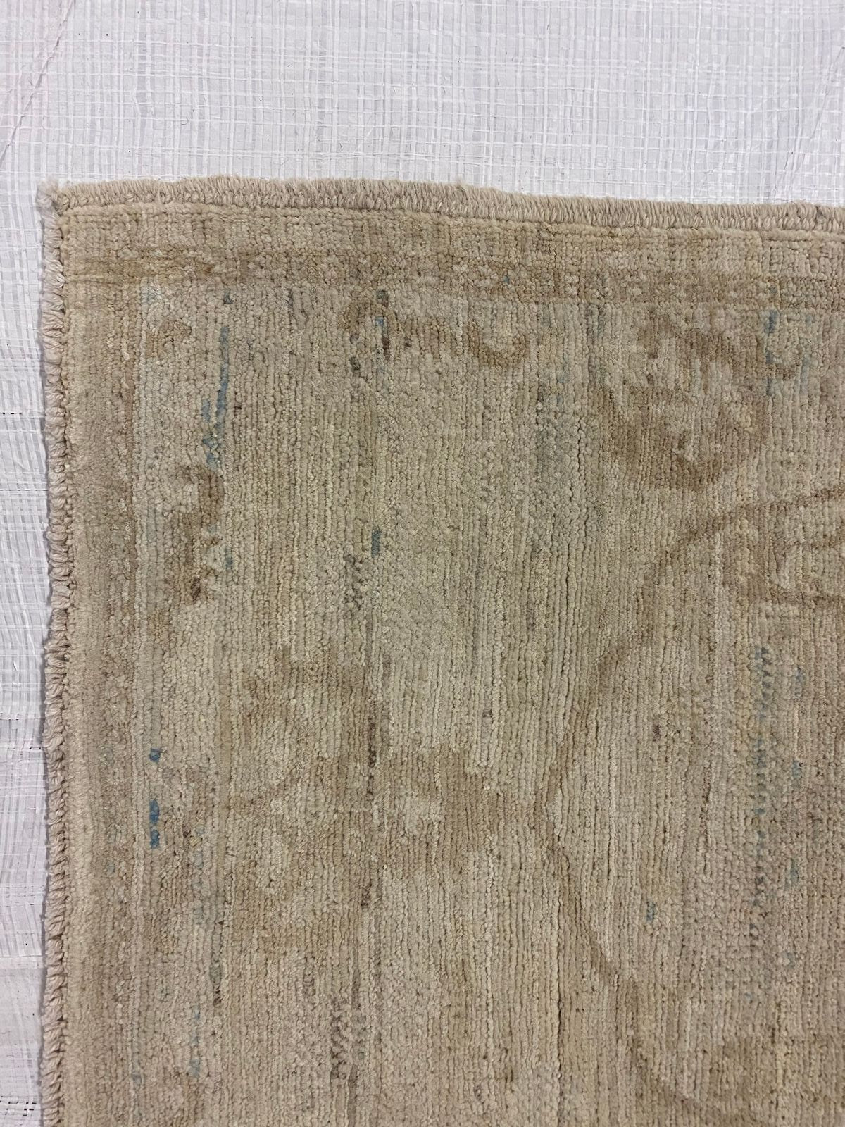 3x9 Ivory and Beige Persian Runner