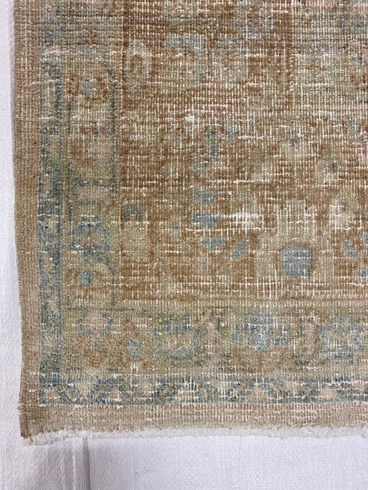 7x10 Blue and Beige Persian Traditional Rug