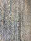 13x19 Blue and Ivory Modern Contemporary Rug