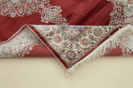 3x7 Red and Ivory Turkish Antep Runner