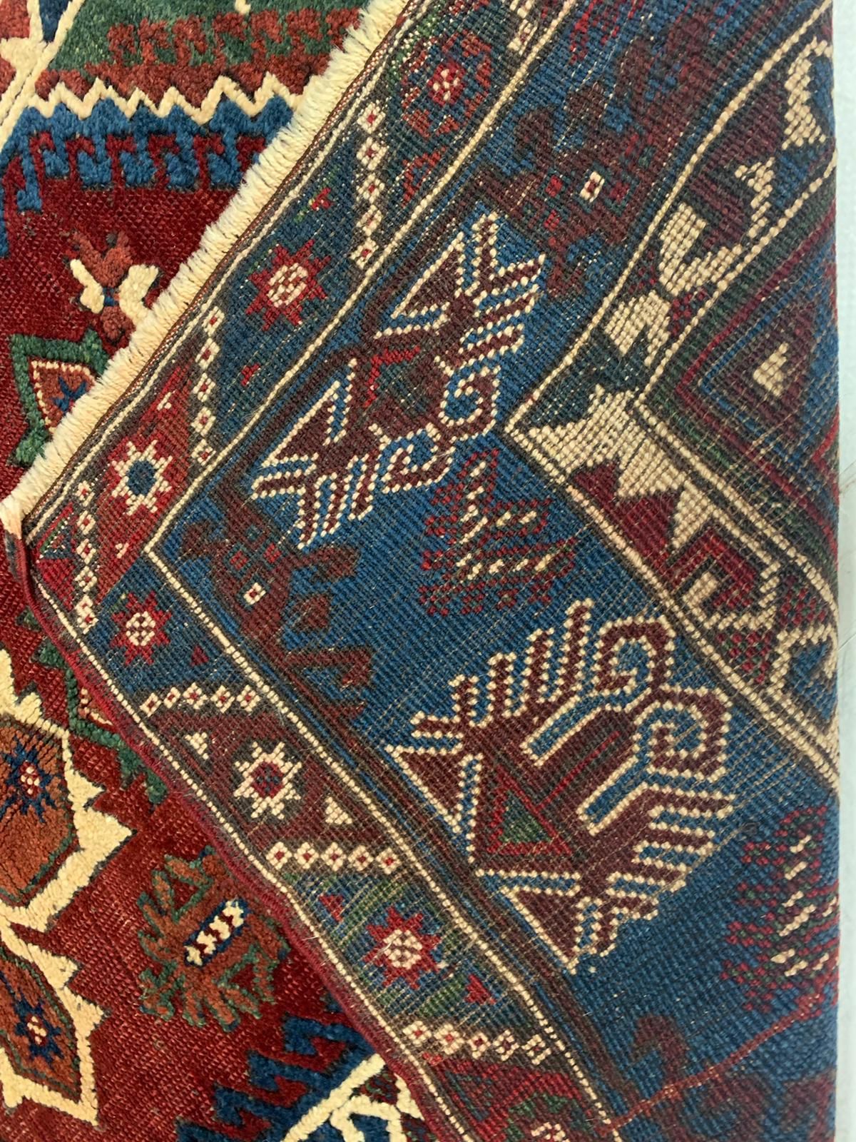 10x14 Navy and Red Traditional Rug
