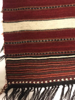 Vintage Handmade 4x7 Multicolor Anatolian Turkish Tribal Distressed Area Rug