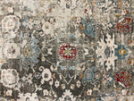 7x10 Red and Blue Turkish Antep Rug